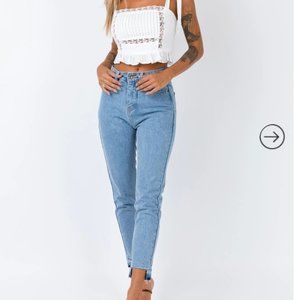 Princess Polly Mind Over Matter Mom Jeans